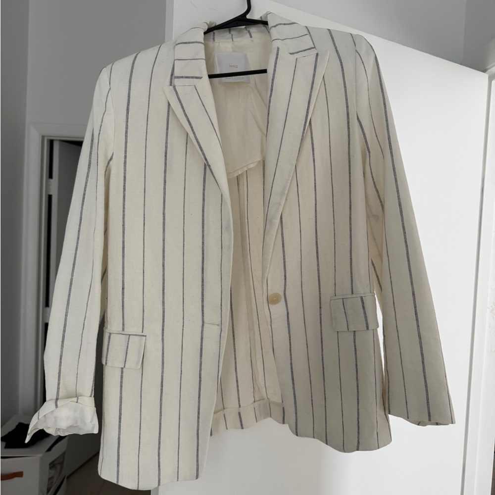 Mango Cream Blazer
